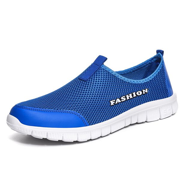 

summer couple breathable mesh casual flat shoes beach sports men and women shoes lightweight running large size 46, Black