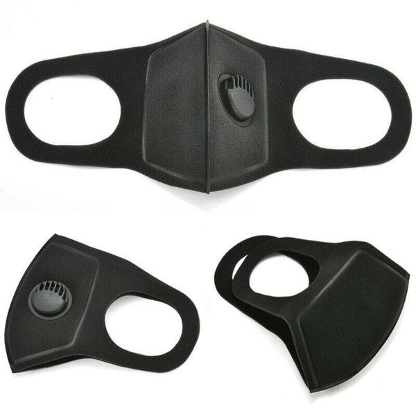 

dhl ship200 1 care pcs 3d black mask sponge material k face masks mouth pm2.5 designer dust u7he