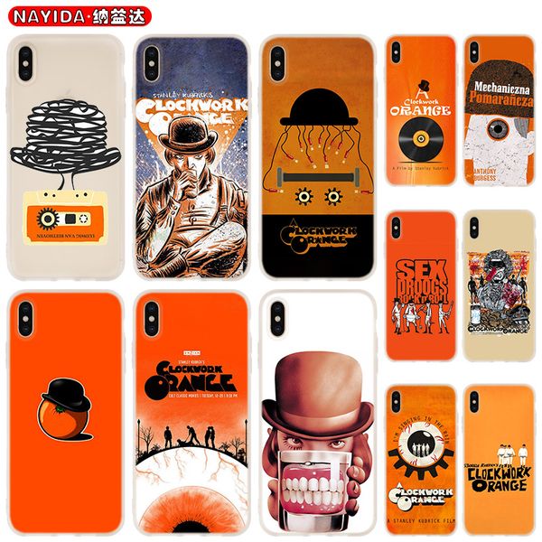 

soft phone case for iphone 11 pro x xr xs max 8 7 6 6s 6plus 5s s10 s11 note 10 plus huawei p30 xiaomi cover a clockwork orange