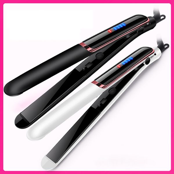 

straight splint hair straightener iron white black straightening corrugated curling iron styling tools hair curler