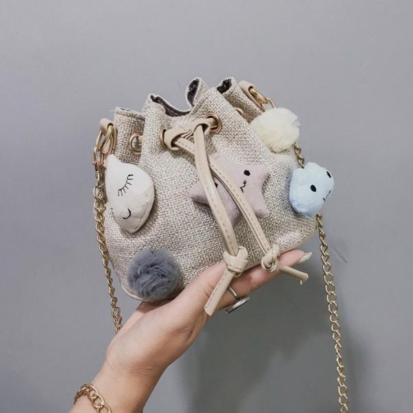 

women fashion bucket bag versatile messenger bags small chain single shoulder bags