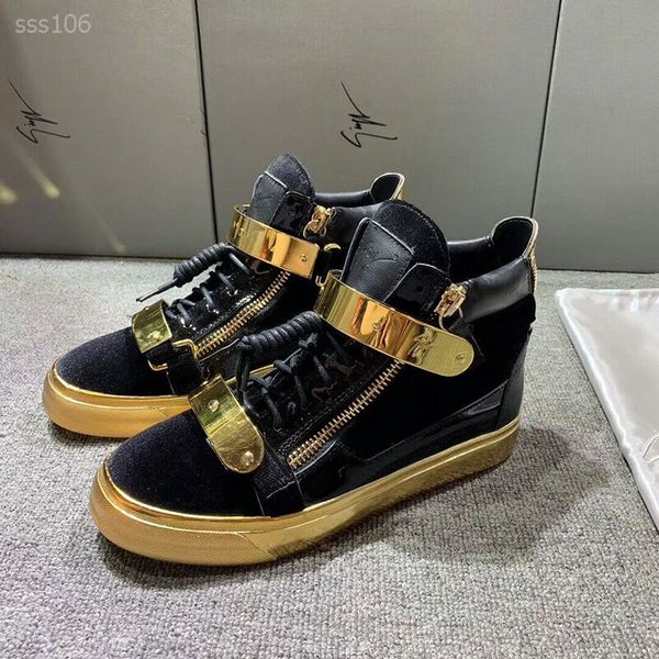 

2019 fashion handsome thick bottom high-sneakers winter british style leather lace-up motorcycle short shoes factory direct sales, Black
