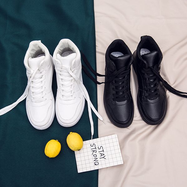 

autumn new men's shoes casual shoes student men's sports, Black