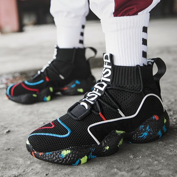 

2019 new fashion classic shoes men shoes women comfortable breathabl non-leather casual lightweight, Black