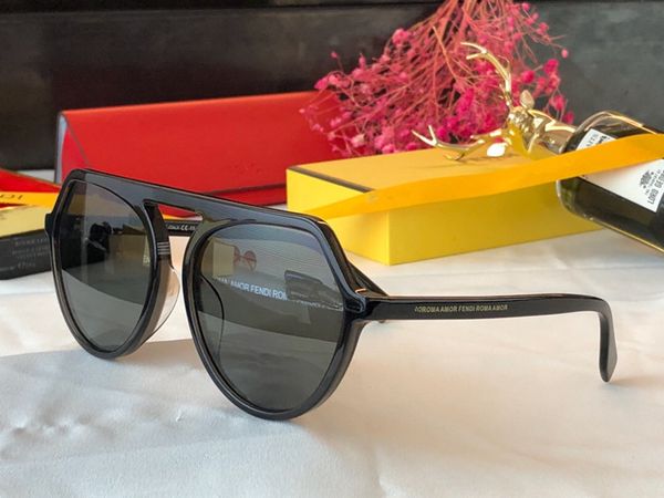 

style designer sunglasses sun women fashion for glass uv400 frame coating legs summer fiber carbon lens mirror 0375 eyewear oval fadqf