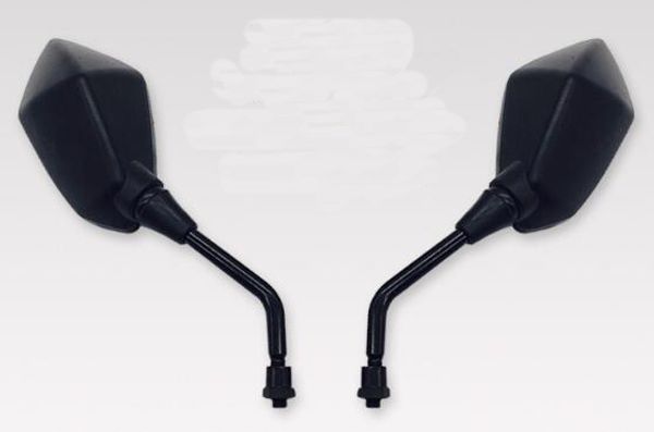 

universal motorcycle anti-dazzling cnc pentagon side rear view mirrors 10mm