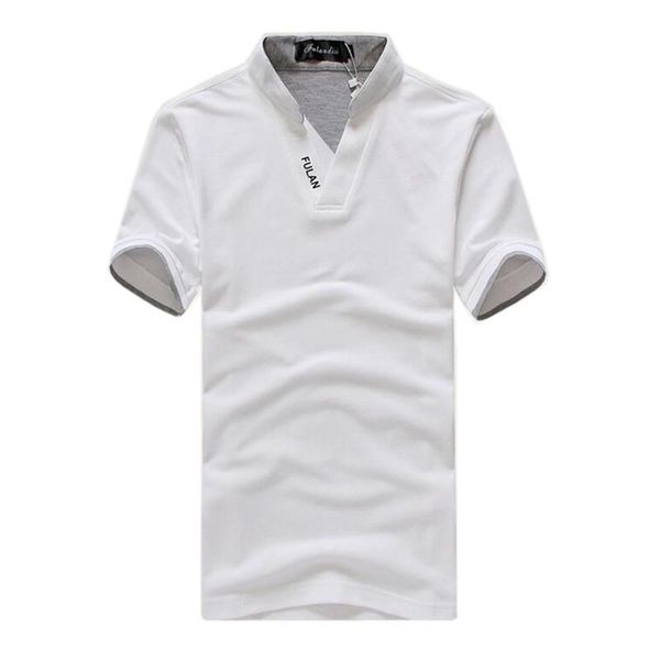

cotton men polo shirt summer fashion camisa polo short sleeve mens polo shirt brands breathable brand tees elegant s -5xl, White;black