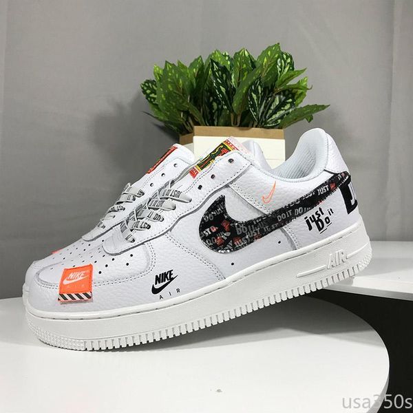 

new arrival forces mens womens 1 skateboarding shoes one white black fashion casual running sports sneakers star platform a2