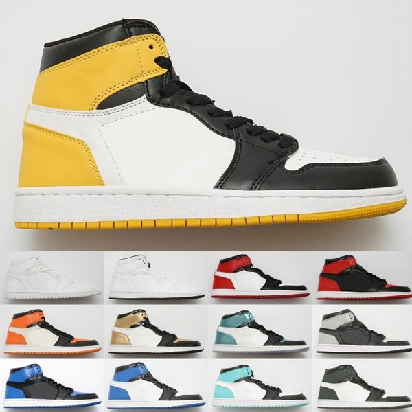 

Classic Court Purple Pine Green Mid OG 1 top 3 men women basketball shoes 1s Banned Bred Chicago Royal Blue sports sneakers 5.5-13