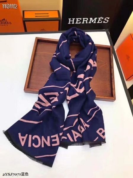 

2019new fashion design scarf luxury women's brand shawl scarf women's long neck scarf multi-color optional high quality, Blue;gray