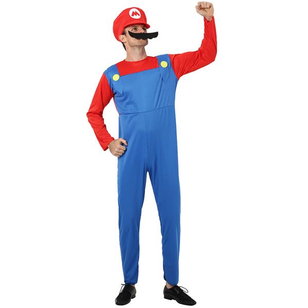 2020 Luigi Bros Kids Cosplay Costume Clothing For Halloween Party From ...