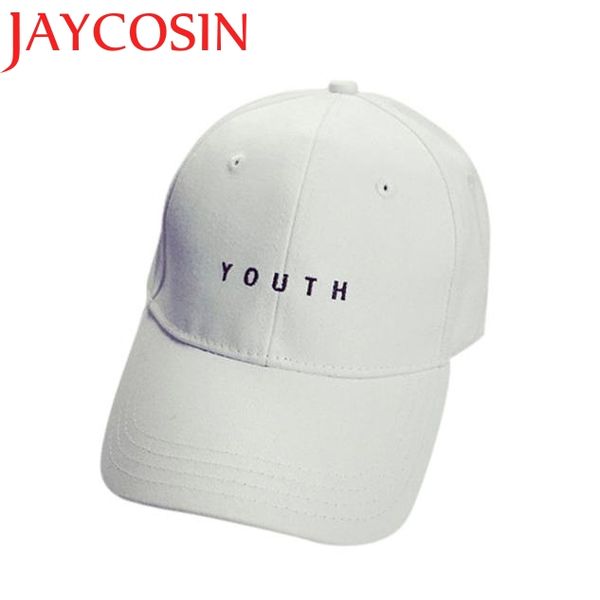 

men cotton baseball cap jaycosin delicate youth letter embroidery boys girls snapback hip hop flat hat, Blue;gray