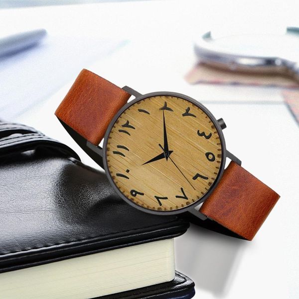 

горячие бамбуковые деревообрабатывающей людей вахты сбора винограда вахты способа женщин кожаный ремень кварцевые наручные часы часы hombre, Slivery;brown