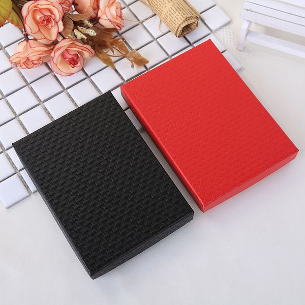 

[ddisplay]14.5*10.5*2.5cm diamond pattern jewelry box birthday gift necklace case bracelet jewelry storage box pendant jewelry box for girl, Black;white