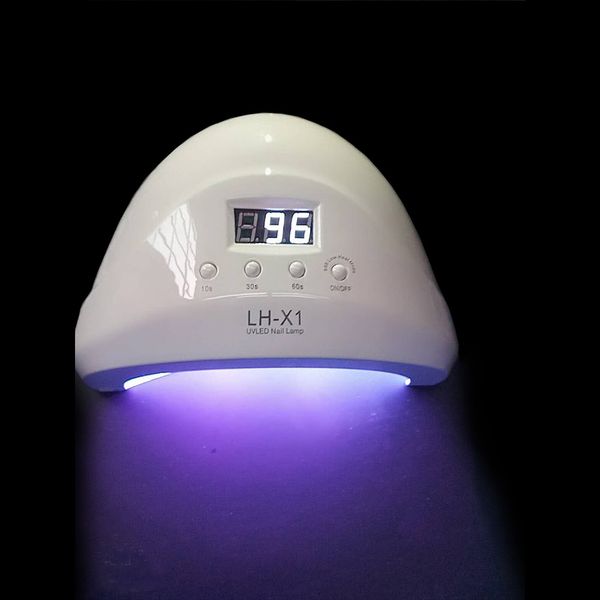 

new sun uvled nail lamp lh-x1 52w nail art tool fast dry