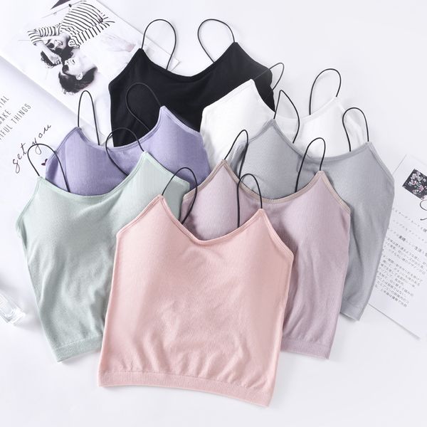 

summer outer wear-knitting camisole women's korean-style outdoor thin cotton beauty back sleeveless underwear fashion, Black;white