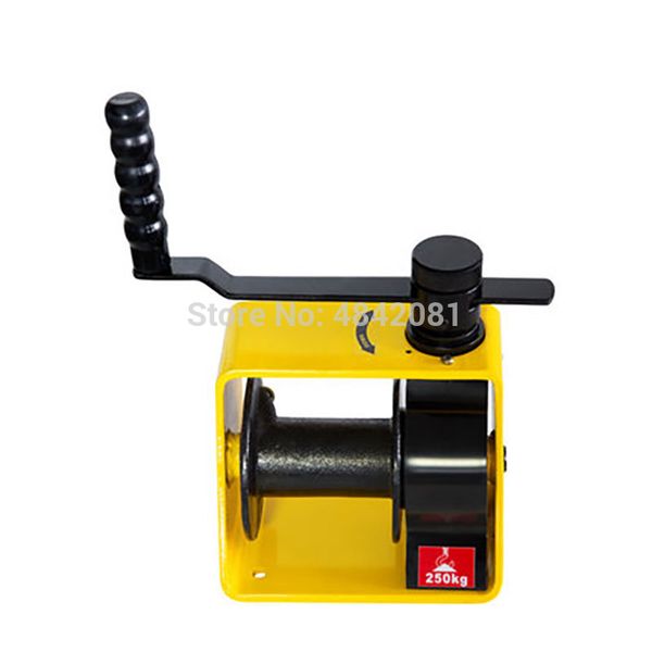 

250kg/500kg/1ton/2ton manual winch boat truck auto self-locking without wire rope