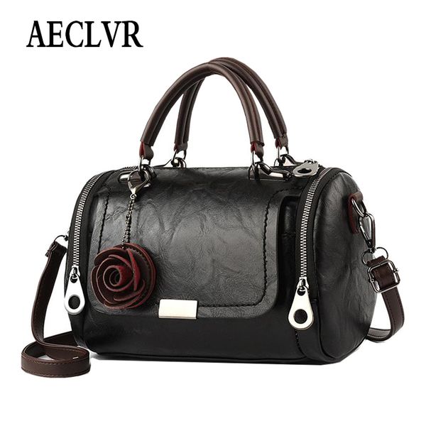 

aeclvr цветок кулон плеча crossbody сумка мягкой кожа pu женщина сумка solid color all-матч мода дама подушка сумка
