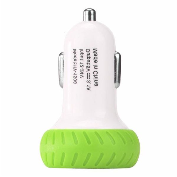 

carprie dropshipping mini dual 2 port 12 v usb car charger
