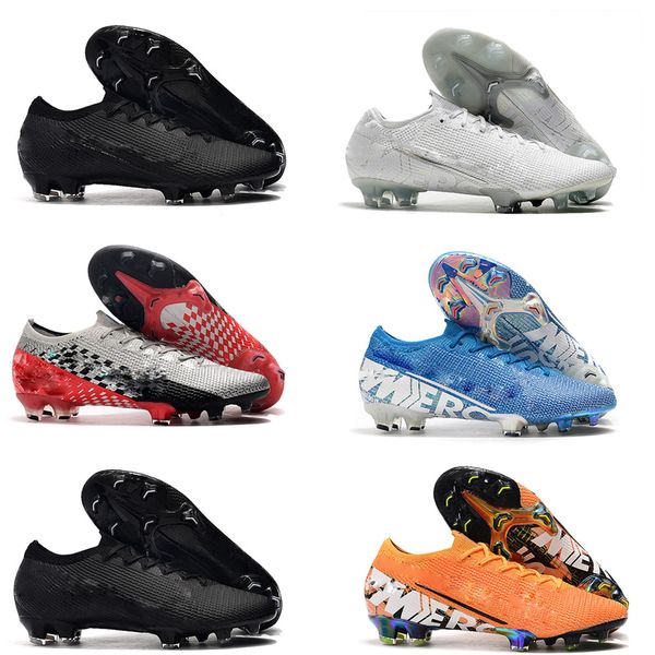 

2019 new mens low football boots the radar mercurial 13 elite fg soccer shoes neymar acc superfly xiii 360 fg soccer cleats us6.5-11
