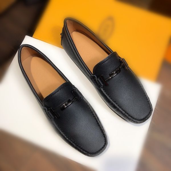 

19ss spring and autumn luxurys brand designer men shoes business loafers vintage shoes block stussy felpe blue with box, Black