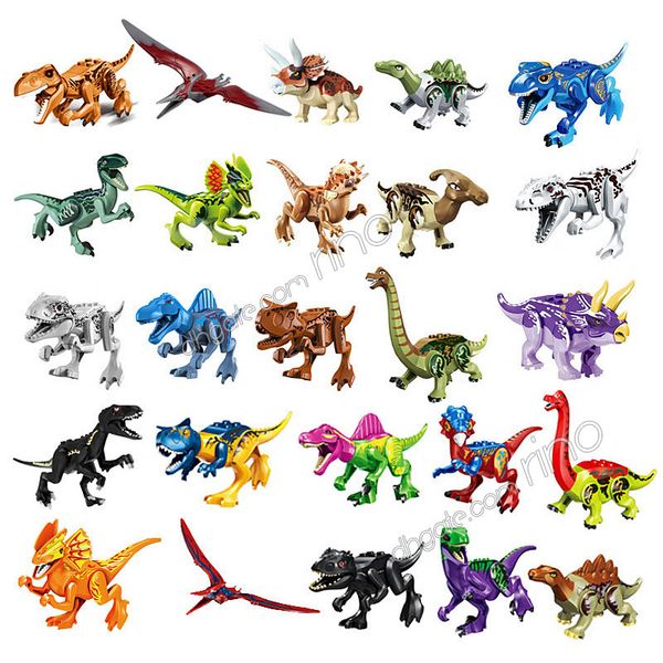 dinosaur building block toys