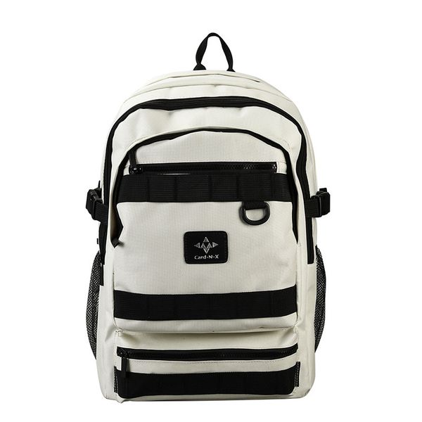 

2020 new fashion men's backpack computer bags large capacity multi-pocket high school college students bag male