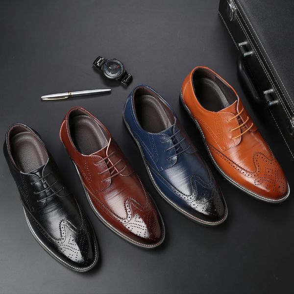 

new super size men's shoes, xiuxianbuluoke, single-shoe strap men's shoes, Black