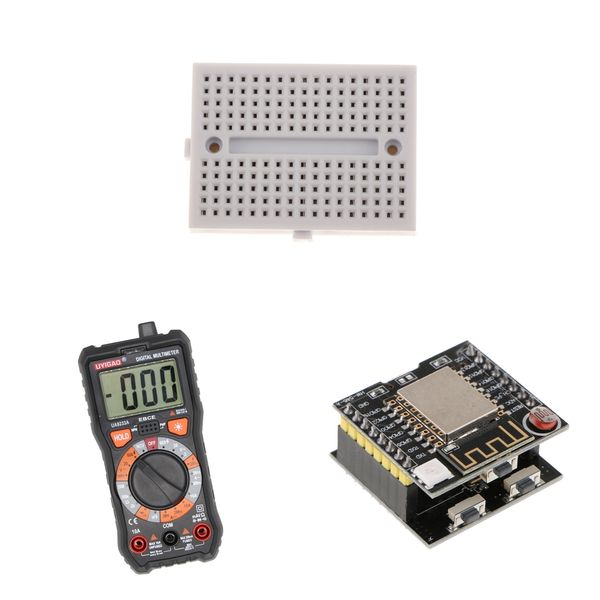 

макетная + цифровой жк-мультиметр + интернет вещей модуль