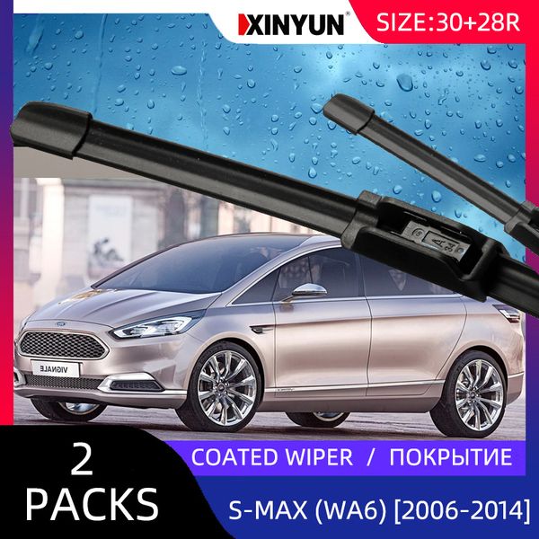 

coated wiper front wiper blades for - s-max (wa6) [2006-2014] windshield windscreen front window 29"+29