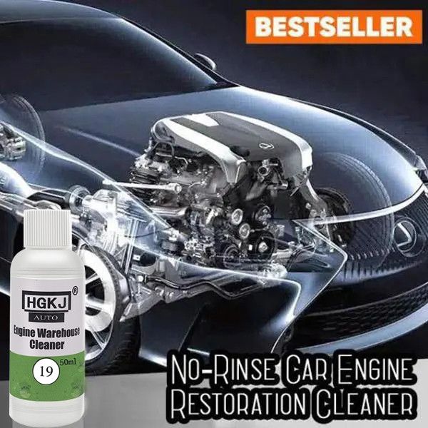 

no-rinse car engine compartment cleaner removes heavy oil car warehouse cleaner cleaning engine care cleaning hgkj-19 20ml/50ml