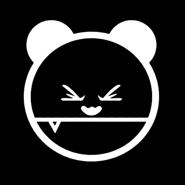 

16*15.3cm jdm panda sticker die cut new style cute and interesting fashion sticker decals car stickers