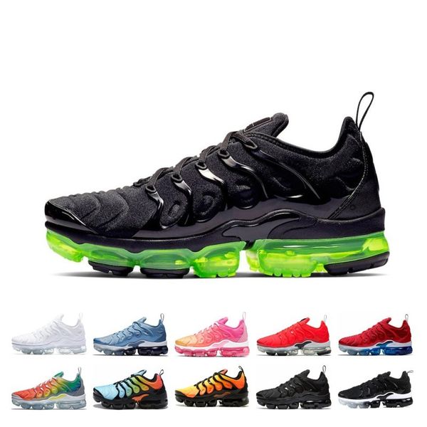 

2019 plus tn rainbow running shoes mens bumblebee be true grape triple black designer shoes womens sherbet team red white sneakers