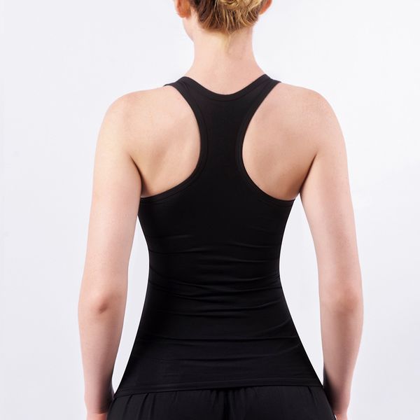 

running jerseys women compression jogging tracksuit yoga fast dry vests ladies elastic tights fitness vest outdoor sports underwear, Black;blue