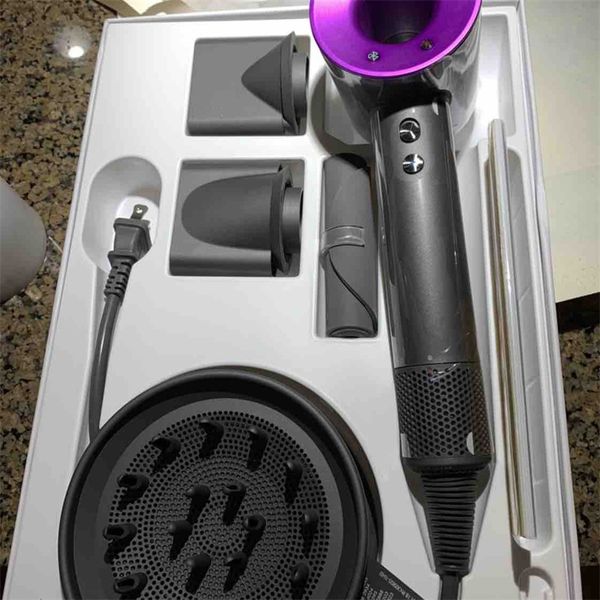 

no fan vacuum hair dryer professional salon tools blow dryer heat super speed blower dry hair dryers eu/us/uk plug