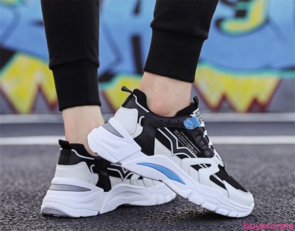 

2020 new casual shoes fashion trend men's shoes wild breathable outdoor wear-resistant running shoes sneakers