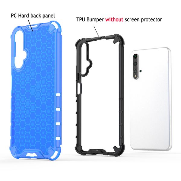 

nova 5t nova 5 t t5 5i pro phone case 2 in 1 hard pc tpu bumper for huawei nova 5t case nova5t nova5i 360 protection back cover