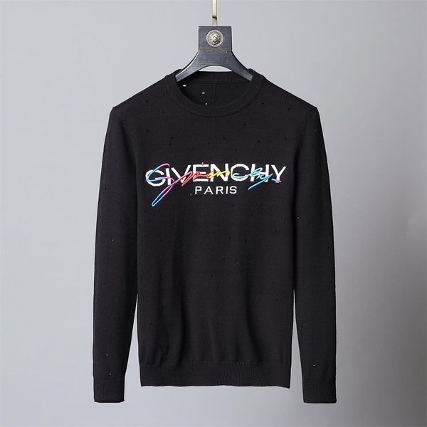 

wholesale men and women wear long sleeve winter warm summer cool 2020fashion relaxed gg cardigan d077 men and women sweaters lv20, White;black