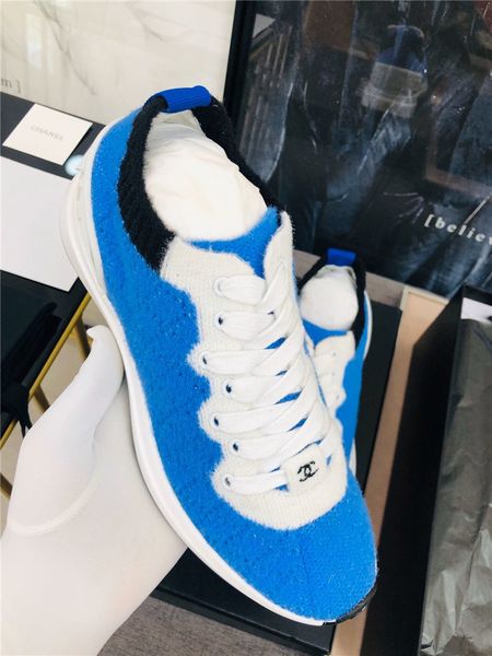 

luxury design casual boots platform socks knitted women's shoes fiber stretch fashion wild sports casual shoes plus size:35-40 a22, Black