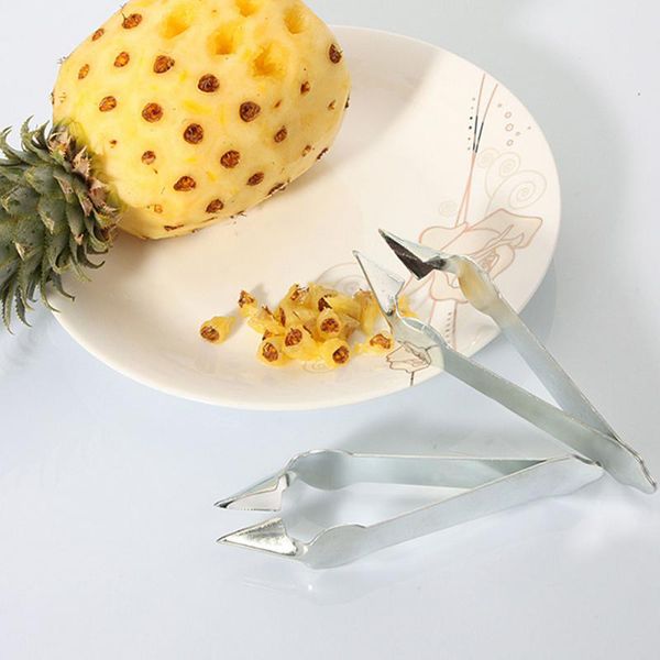 

new practical easy fruit peeler pineapple corer slicer cutter stainless steel kitchen knife gadgets pineapple slicer clips