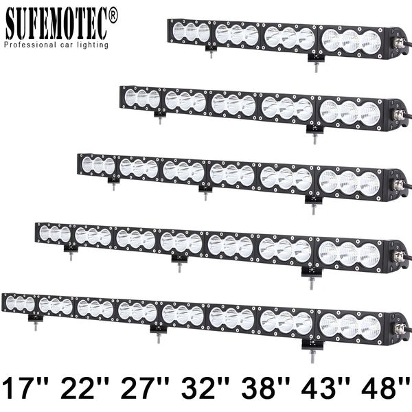 

30w 90w 12w 150w 180w single row led work light bar for car 4x4 offroad truck suv 4wd spot flood combo beams driving headlight