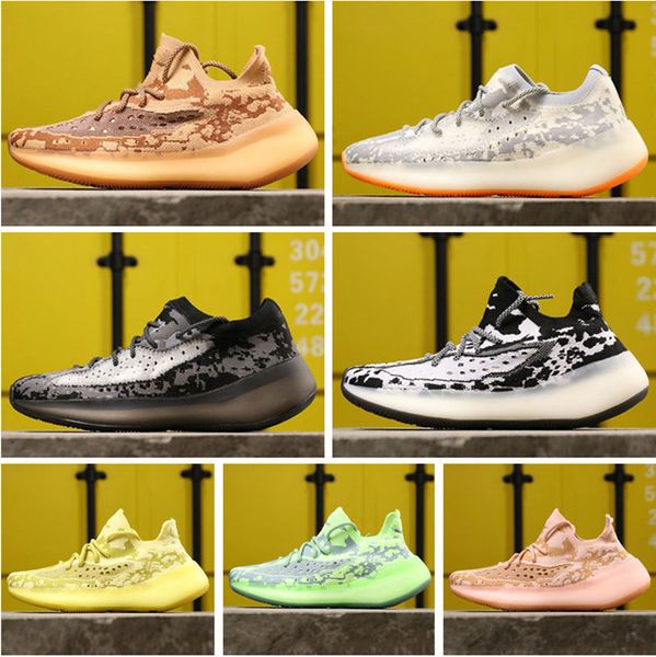 

v3 alien and alien balck running shoes kanye west fashion designer brand mens womens casual sport trainers