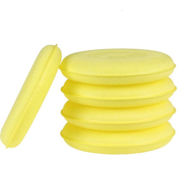 

чистка автомобиля воск полировки воск 12шт пена губка мазок коврик 10cm желтой чистка чистка губки инструмент по уходу за автомобилем