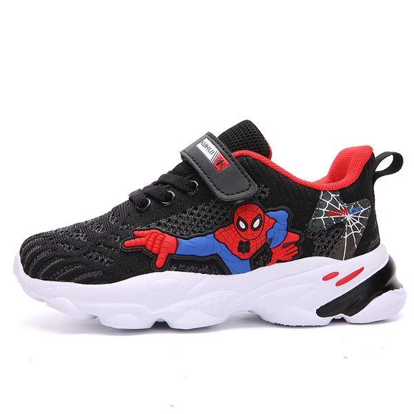 

2020 autumn new lightweight kids shoes children boys sneakers toddler casual sport running breathable boys shoes, Black