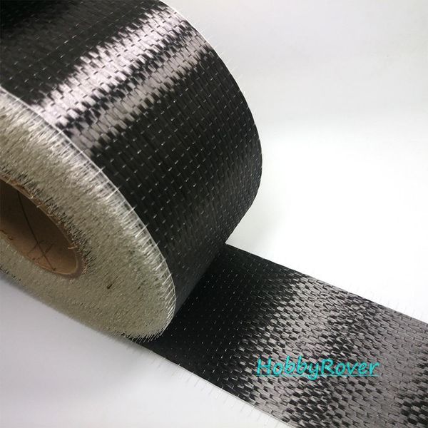 

grade b 3.4gpa] 300gsm 4"/10cm carbon fiber 12k ud uni-directional cloth fabric tap high strength repair material