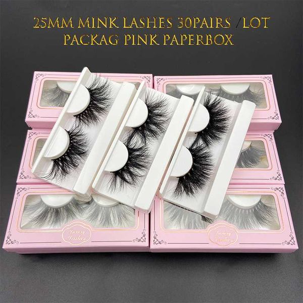 

mikiwi 30pairs wholesale 21styles 25mm 3dmink eyelashes length fluffy false eyelash natural and thick dramatic mink hair lashes