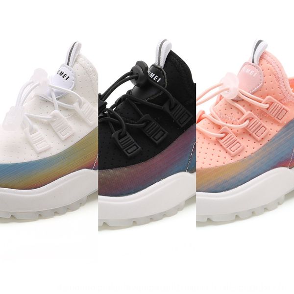 

sneakers children's 2020 season children's sports mesh breathable girls' casual shoes waterproof mesh men's shoes, Black