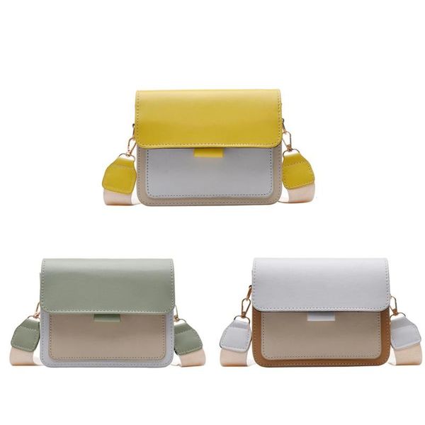 

хит цвета плечо сумки женщина цепь кожа pu малые закрылки crossbody сумка