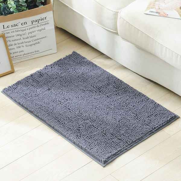 

foot pad door mat anti slip kitchen chenille 50*80cm portable floor mat home supplies living room
