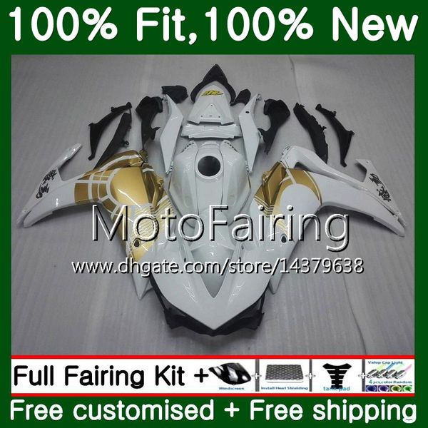 

injection body for yamaha yzf r3 r25 yzf-r3 yzfr25 14 15 16 17 96mf8 yzf-r25 r 25 golden white yzfr3 2014 2015 2016 2017 fairing bodywork